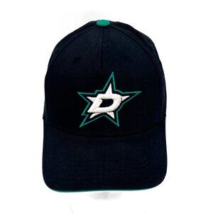 Dallas Stars NHL Hockey Youth Adjustable Cap Hat Black Green Officially Licensed